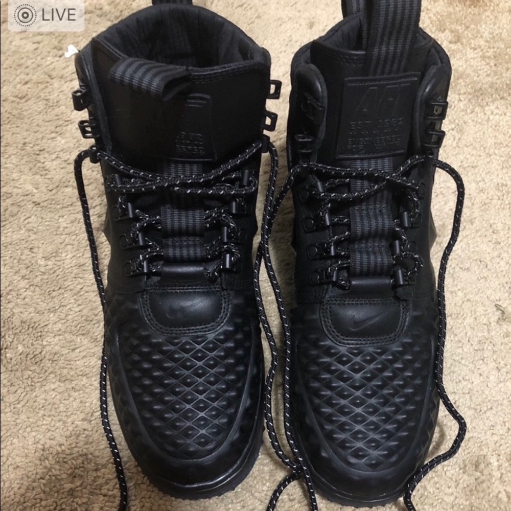 Nike AF1 duckboots.  Mens size 8.5